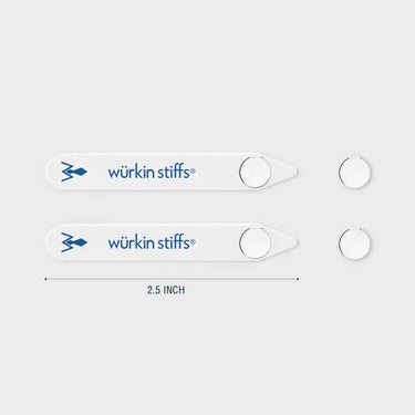 Wurkin Stiffs 2.5" Magnetic Collar Stays - ODIONSS642-PLW